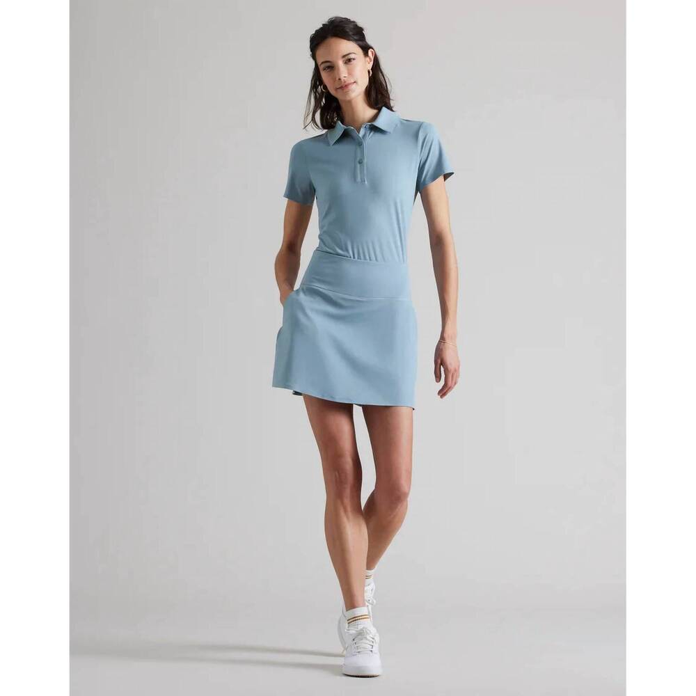 NEW RHONE course to court polo in blue